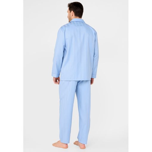 Pijama Hombre Largo Satén El Búho Nocturno