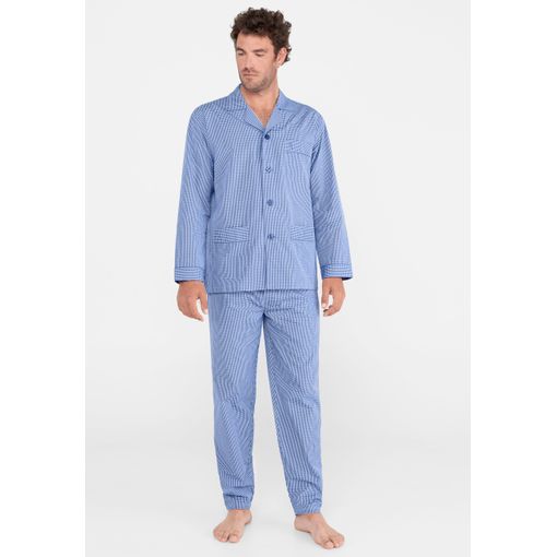 Pijama Hombre Largo Tela Algodón El Búho con Ofertas en Carrefour | Ofertas Carrefour Online