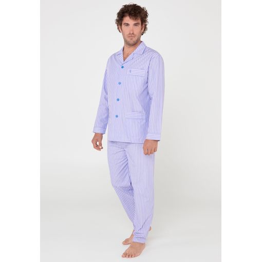 Pijama Hombre Largo Premium Tela Algodón El Búho Nocturno con Ofertas en Carrefour | Ofertas Online