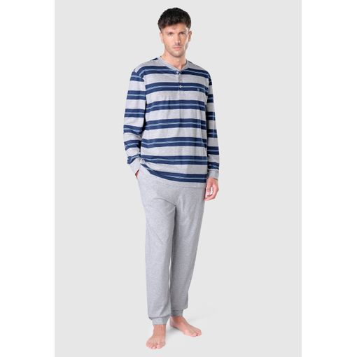 Pantalón Pijama Hombre Largo Tela Algodón El Búho Nocturno con Ofertas en  Carrefour