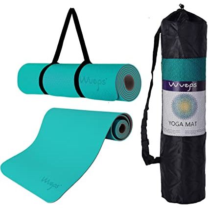 Esterilla Perpetual De Yoga Y Pilates Antideslizante De 6mm Con Correa Y  Bolsa De Transporte