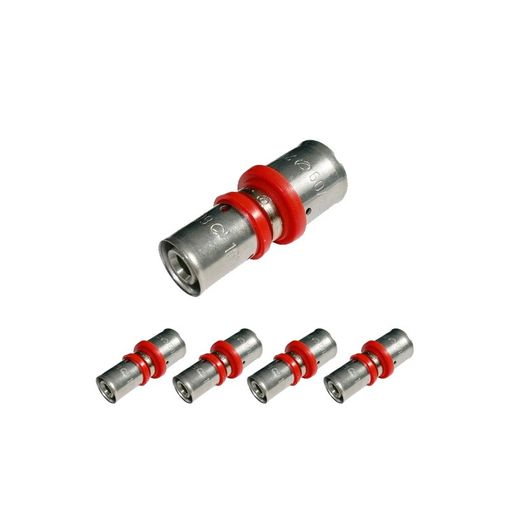 Pack 5 X Manguito Reducido 20-16 Mm Para Tubo Multicapa 20 Mm, Uso Con  Máquina Prensadora, Gris. con Ofertas en Carrefour