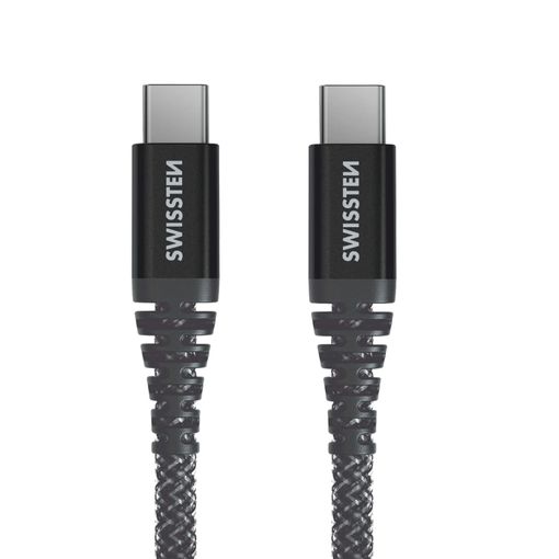 Cable De Carga Y Datos Usb-a A Usb-c Contact 20 W, Carga Rápida, 1 M, Negro  con Ofertas en Carrefour