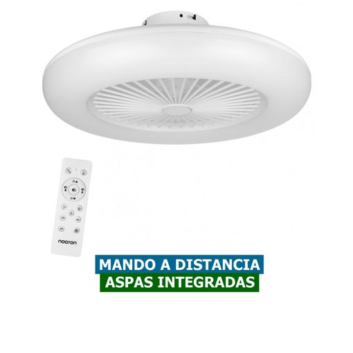 Ventilador De Techo Sin Aspas Noaton 11055w Callisto / 55cm / Con Luz Led Y  Mando con Ofertas en Carrefour