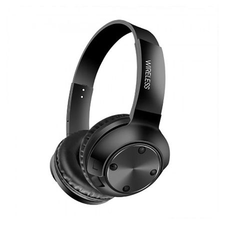 S&N Auriculares inalámbricos con Bluetooth, audífonos, Cascos con Sonido  Envolvente, estéreo, USB, con luz, para PC, L800 (Rosa)