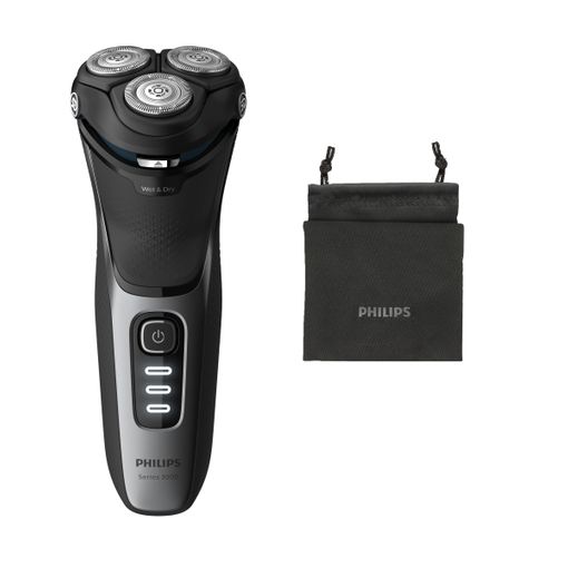 Philips Shaver 3000X Series X3052/00 Afeitadora eléctrica en seco y en  húmedo