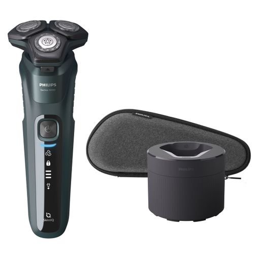 Philips Shaver Series 5000 S5584/50 Afeitadora Máquina De Afeitar De  Rotación Recortadora Verde con Ofertas en Carrefour