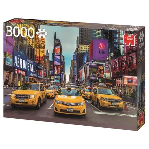 Jumbo Puzzle 3000 Piezas Taxis De Nueva York