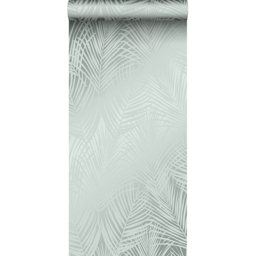 Papel Pintado Origin Wallcoverings Hojas De Palmera Verde Celadón - 347742 - 0,53 X 1