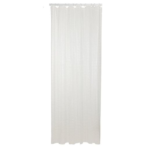 Maison Exclusive Cortina de ducha Prisma 180 cm transparente 211181300