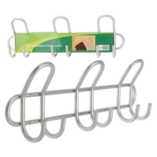 Perchero Para Puerta Con 6 Ganchos Bambú 40x4,8x12 Cm Hi con Ofertas en  Carrefour