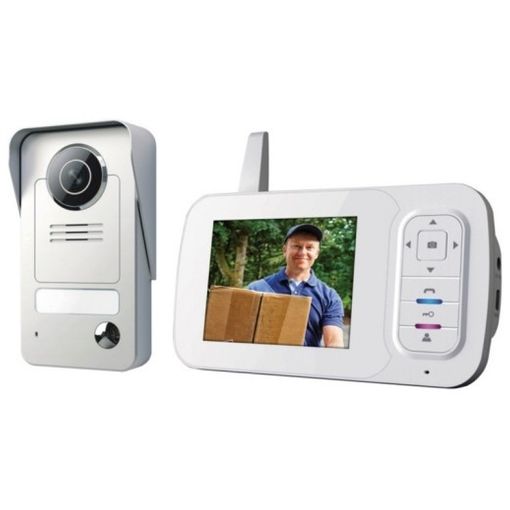 Videoportero Automático 1 Apto. Blanco 18,5x15,2x1,5 Cm Smartwares con  Ofertas en Carrefour