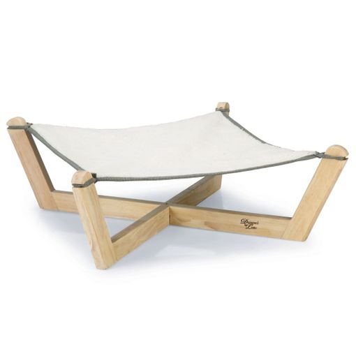 Hamaca Para Gatos Con Patas, Poliester Y Madera, 53x48x13 Cm con Ofertas en  Carrefour