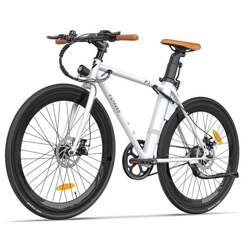 Bicicleta Eléctrica Fafrees F1 36v 8.7ah Bateria 25km/h Velocidad Max Blanco