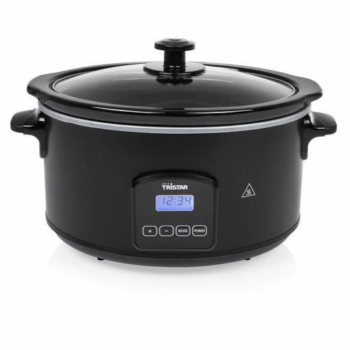 Olla De Cocción Lenta Negro 210w 4,5l Tristar