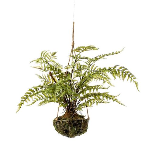 Planta artificial Helecho colgante 75cm