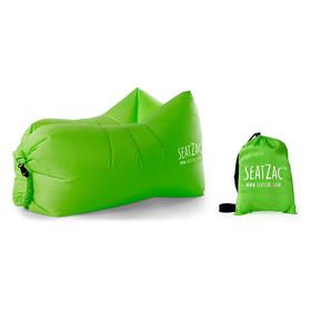 Puff hinchable ottoman resistente al agua étnico verde Aktive