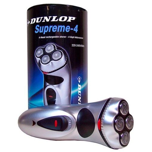 Maquinilla De Afeitar Dunlop Supreme 4 Cabezales Inalámbrica