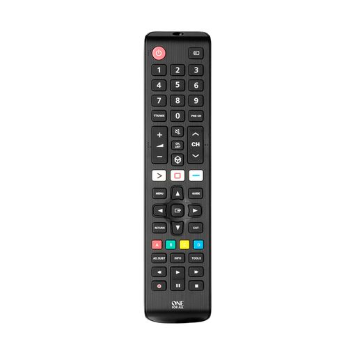 Mando a distancia  One for all URC1311, Para televisores LG, Pilas AAA,  Negro