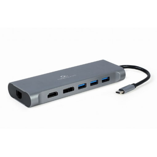 ADAPTADOR MULTIPUERTO USB TIPO C 5 EN 1 HUB HDMI PD AUDIO ESTERO