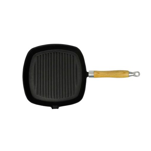 Sartén Parrilla De Hierro Fundido 24x23 Cm Vidaxl con Ofertas en Carrefour