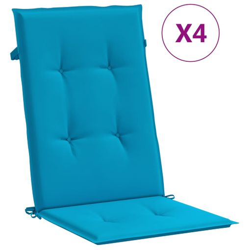Cojines de asiento para sillas de jardín Cojines de asiento para sillas de  uso múltiple Cojines para sillas de jardín de oficina para exteriores Azul