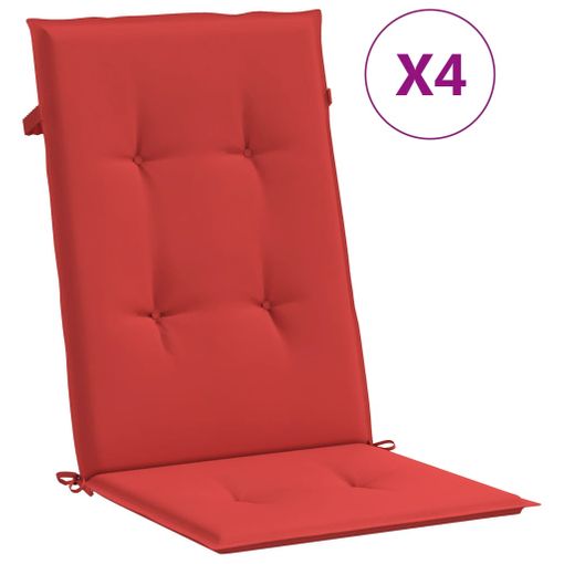 Cojín Para Tumbona Rojo Tinto (75+105)x50x3 Cm Vidaxl con Ofertas en  Carrefour