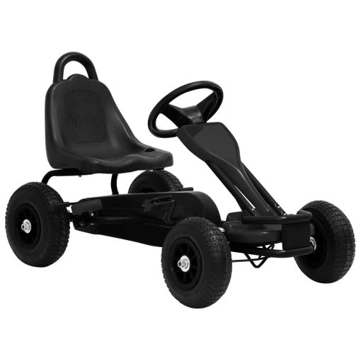 Kart De Pedales Con Neumáticos Negro Vidaxl con Ofertas en Carrefour