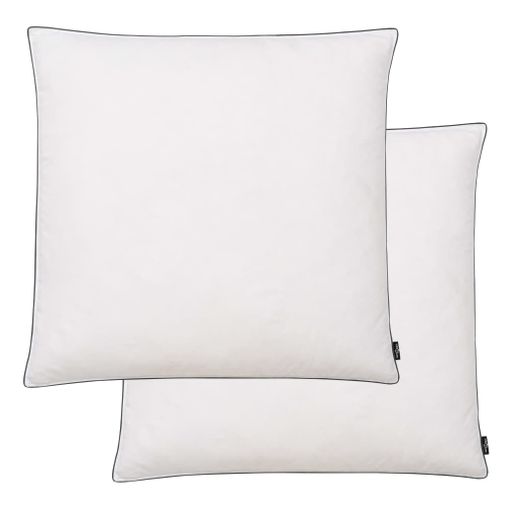 FAM Home Relleno Cojin 80x80 2 Unidades - Relleno Almohada 80x80 de  Microfibra Suave - Relleno De Cojín Se Puede Lavar Y Secar a Máquina I  Bolsa de