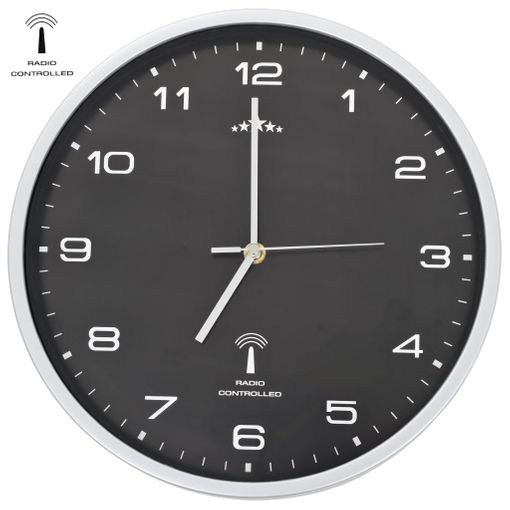 Vidaxl reloj de pared Vintage movimiento cuarzo metal 80 cm XXL