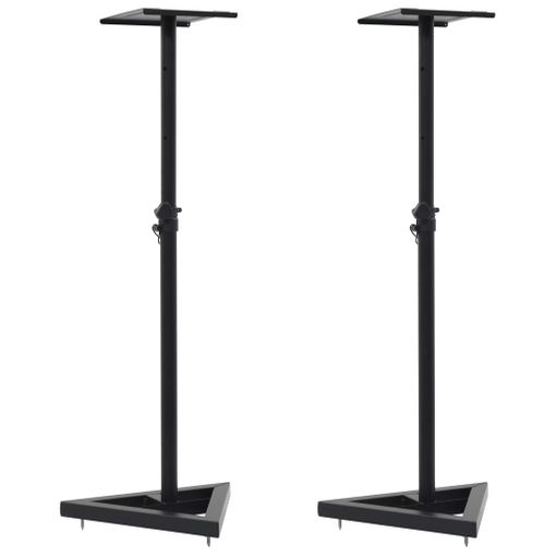 Soporte Altavoces Pie Soporte de Altavoz Negro Universal, Sostiene Altavoces  Satélite Altavoces de Estantería, par de Soportes de Altavoz de Piso de  Escenario de Metal Duradero ( Size : High 60cm ) 