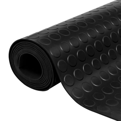 Esterilla antideslizante básica negra 3mm PVC | Ecoyoga