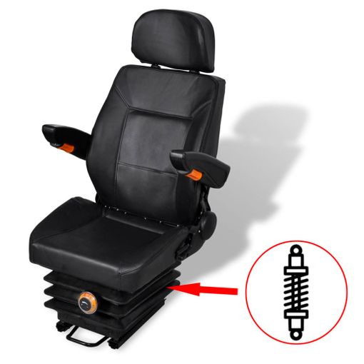 Asiento De Tractor Con Suspensión Vidaxl con Ofertas en Carrefour