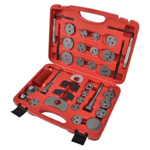 Freno De Pinza Pistón Rebobinar Viento Vuelta Conjunto De 35pcs Vidaxl