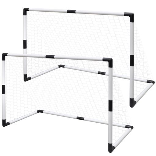 Set De Porterías De Fútbol Mini 2 Uds Para Niños 91,5x48x61 Cm Vidaxl con  Ofertas en Carrefour