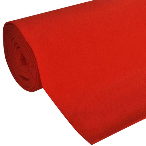 Alfombra para Eventos Muy Densa 400 g/m² 1×20 m Roja - Compra tus Chollos