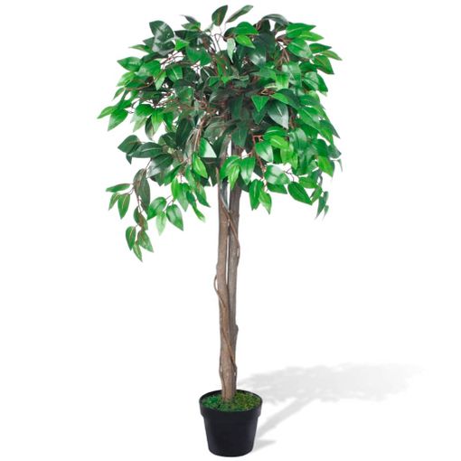 Árbol/ Planta De Ficus Artificial En Maceta, 110 Cm Vidaxl con Ofertas en  Carrefour