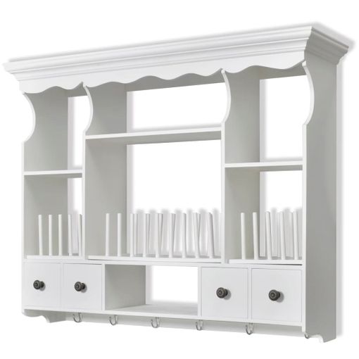 Mueble Auxiliar De Cocina Picazo Con Ruedas 1 Cajón Y 2 Puertas, Blanco  Artik Y Cemento con Ofertas en Carrefour