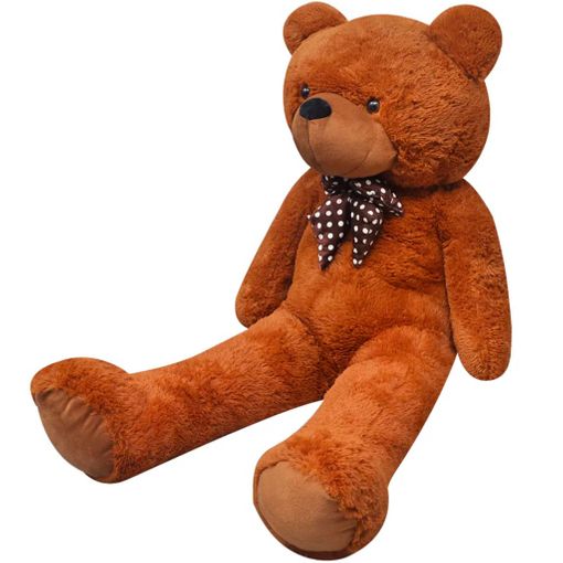 Oso De Peluche Grande Xxl Marrón 160 Cm Vidaxl con Ofertas en