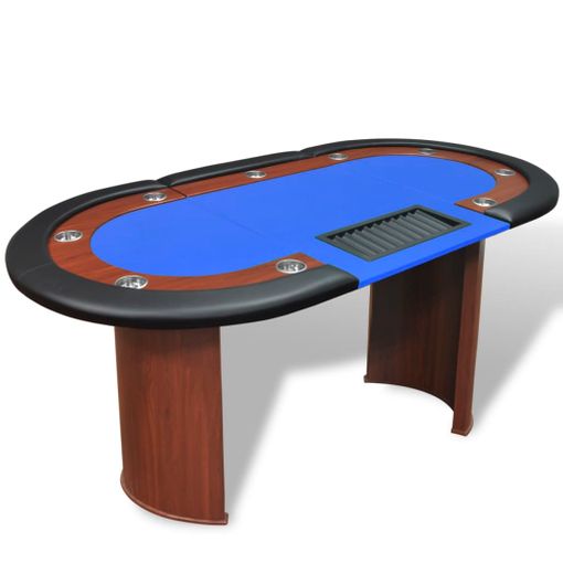 Juego de 2 patas plegables METAL para mesa de póker - de metal