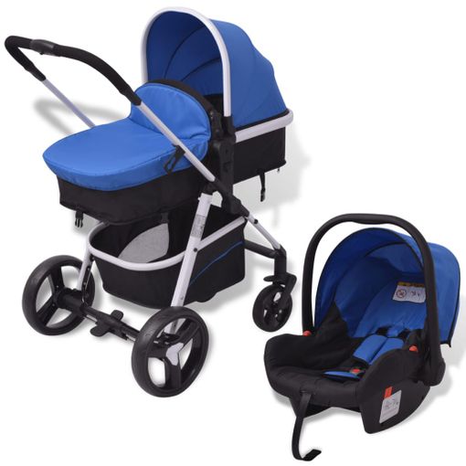 Silla Bebe Coche 3 in 1 Cochecito Bebe Plegable Ligero, Carro Bebe