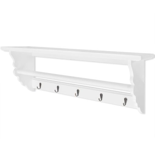 Perchero De Pared Welcome Blanco 74x29,5 Cm Vidaxl con Ofertas en Carrefour