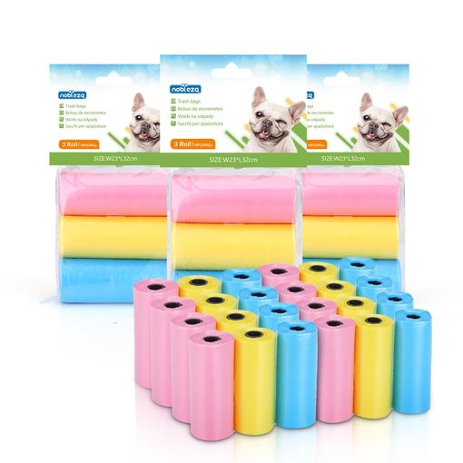 Bolsas Para Cacas De Perro 72 Rollo / 1080 Unidades 3 Colors-nobelza con  Ofertas en Carrefour