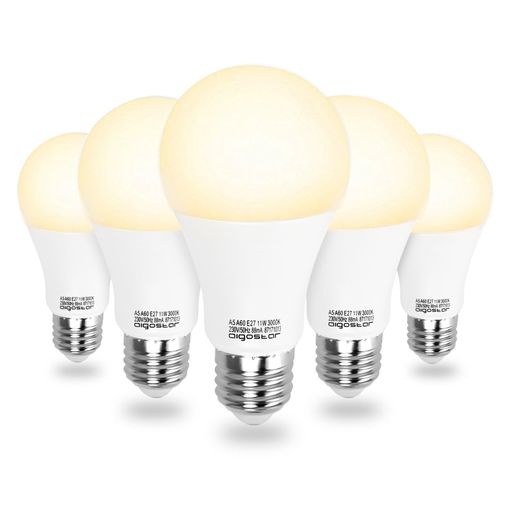 Bombilla Led E27 11w, Luz Calida 3000k, 935 Lm, Pack De 5, Aigostar con  Ofertas en Carrefour