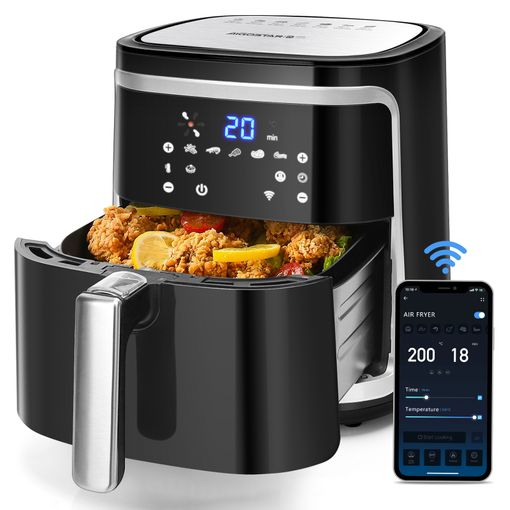 Aigostar Air Fryer - Freidora de aire 1500W, Freidora sin aceite