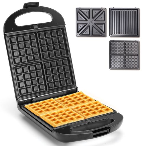 Frifri Gofre Croque-wafers 3 Platos 1200w Negro - Fri02824512blp-1 con  Ofertas en Carrefour