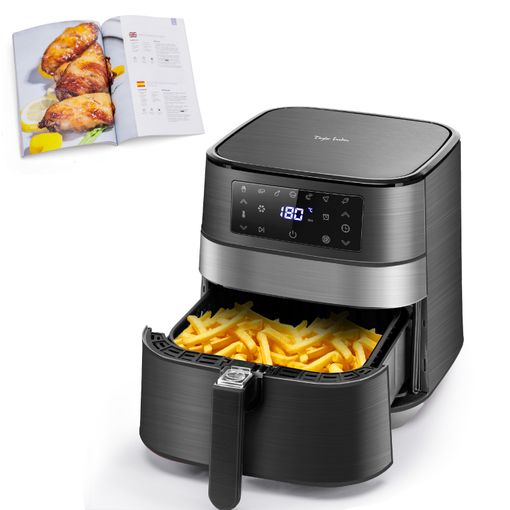 Freidora Sin Aceite 1700w, 5.5l, Recetas, Negro Taylor Swoden Andrea con  Ofertas en Carrefour