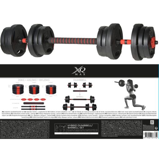 Juego De Pesas Y Mancuernas 3 En 1 20 Kg Xq Max con Ofertas en