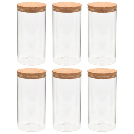 Belle Vous Botes de Plastico con Tapa (Pack de 12) 150 ml Tarros