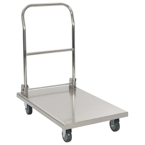 Carrito De Cocina, Carro Verdulero Doble, Bergen,acero Lacado, Acero  Inoxidable Y Tablero Laminado,cerezo Le Gard con Ofertas en Carrefour